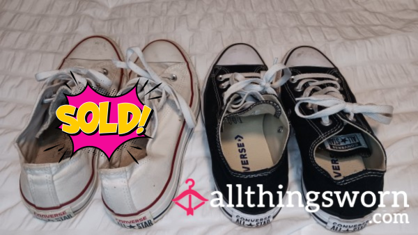 Smelly Converse Sneakers (Your Choice!) Worn By Tgirl Dani Tempest