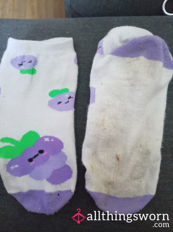 Smelly, Dirty Ankle Socks