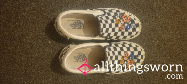 Smelly Dirty Vans Slide Ons