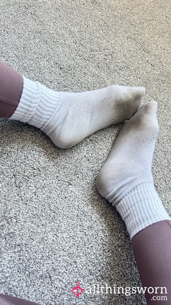 Smelly Dirty White Socks