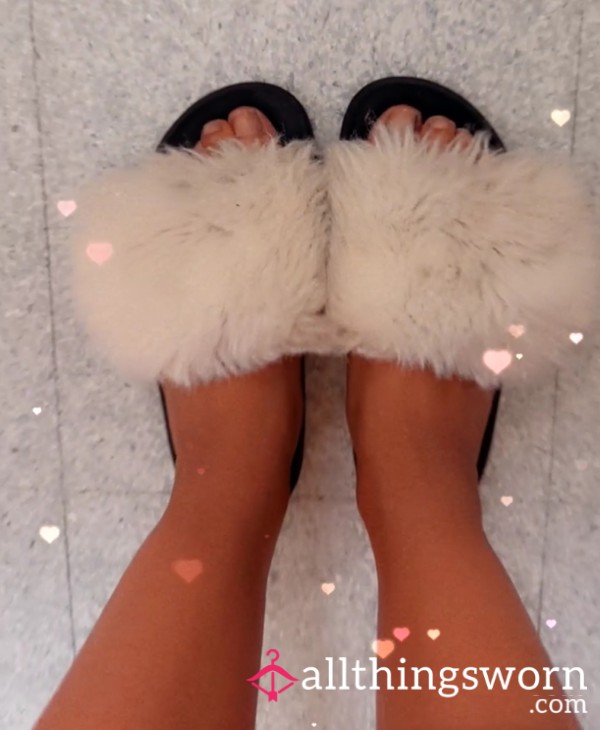Smelly Fluffy Slippers