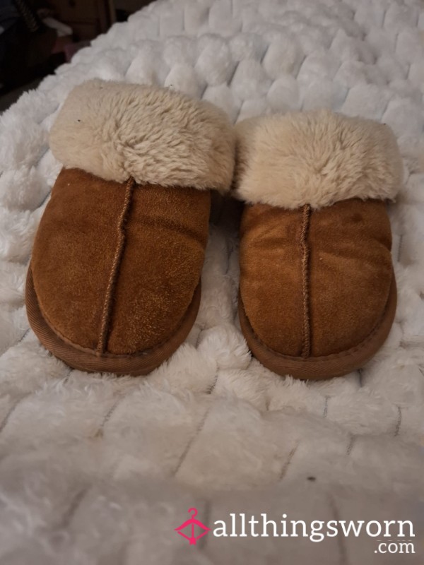 Smelly Fluffy Slippers