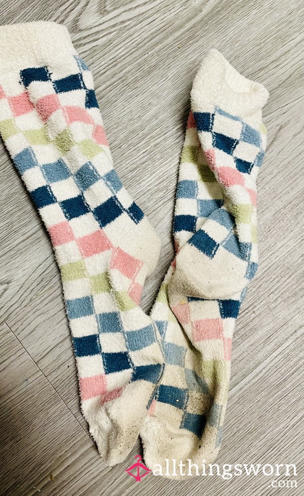 Smelly Fluffy Worn Socks