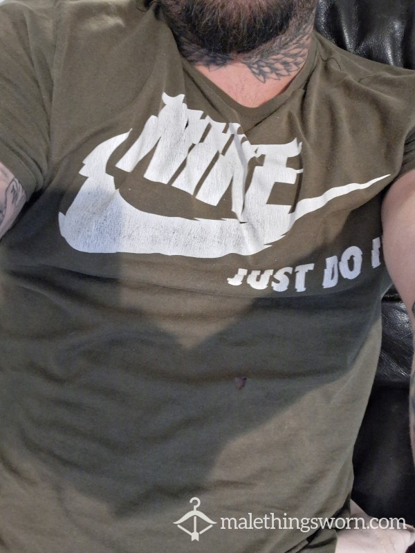 Smelly Nike T Shirt Well Worn