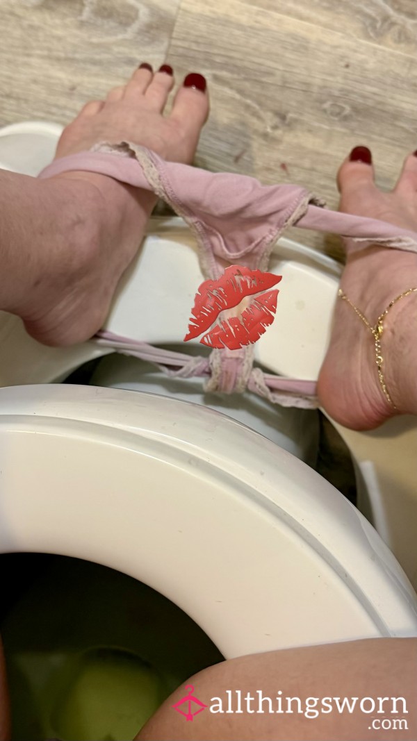 Smelly Old Gym Cotton Thongs