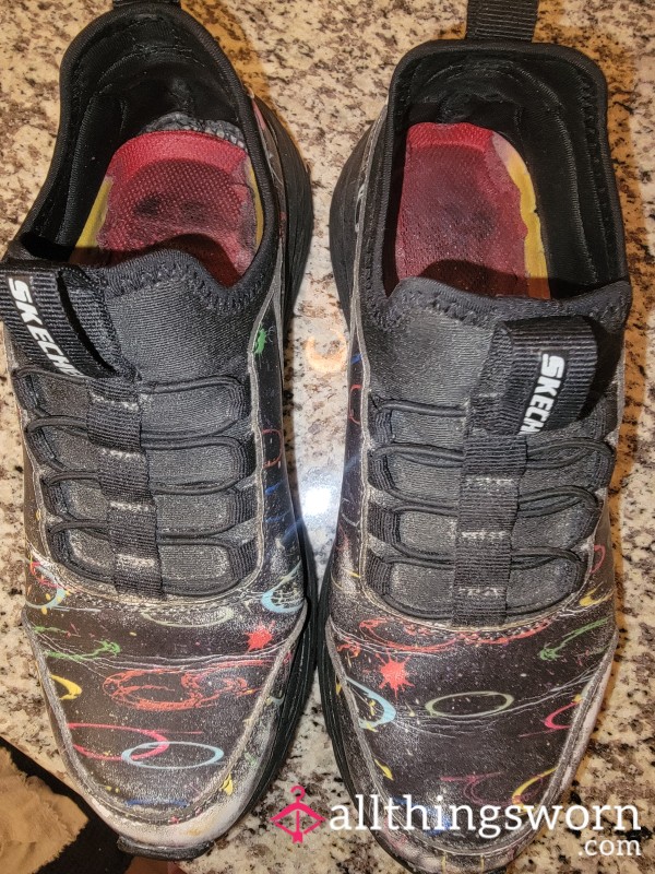 Smelly Old Uniform Shoes.