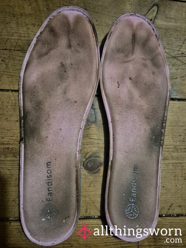 Smelly Padded Insoles, Just Look At Them Prints