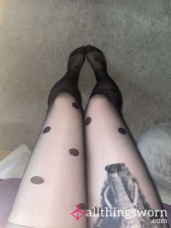 Smelly Polka Dot Tights