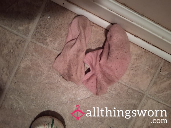 Smelly Pretty Pink Socks For You