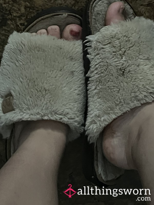 Smelly Really Used And Loved Slippers