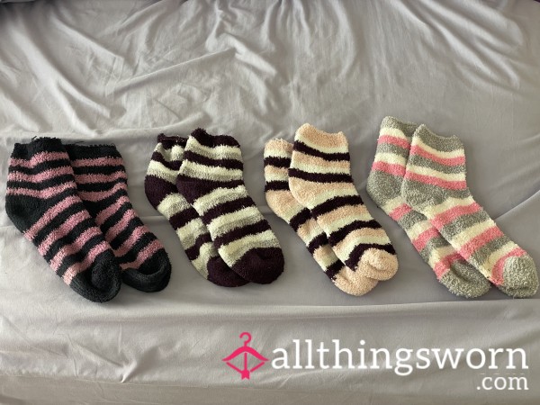 Smelly S**y Colorful Fuzzy Socks