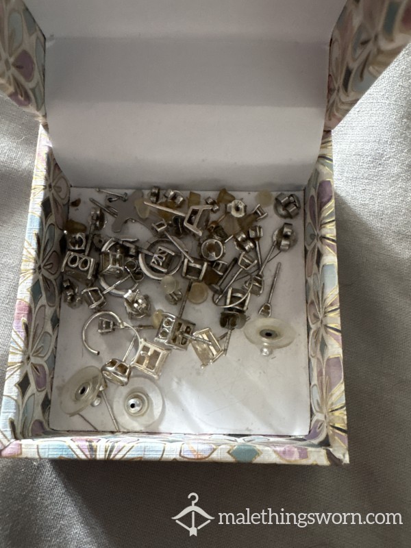 Smelly Silver Earrings