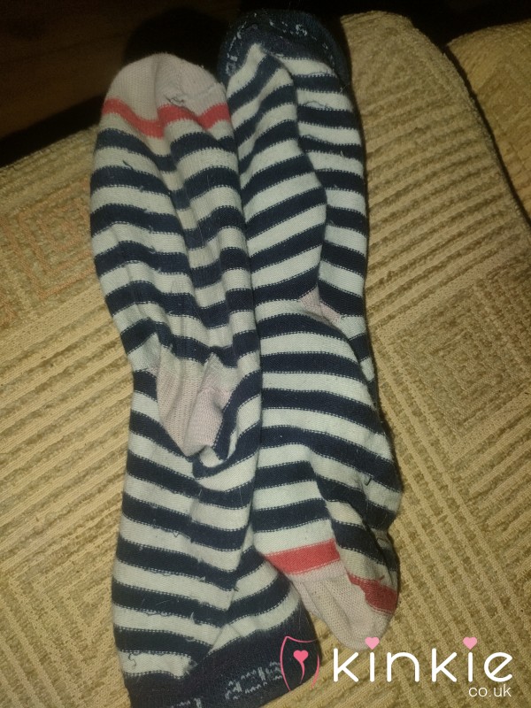 Smelly Socks Worn In Runners All Day