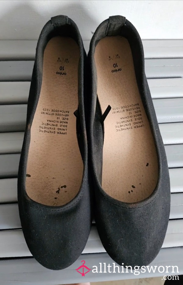 Smelly Sticky Flats Shoes