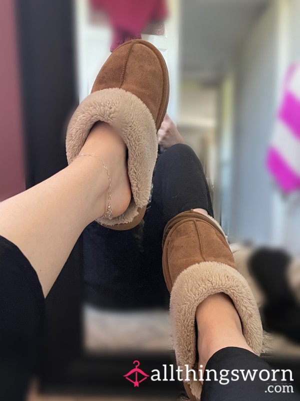 Smelly Super Worn Slippers