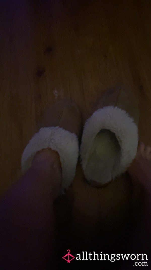 Smelly Sweaty Well Worn House Slippers 😈