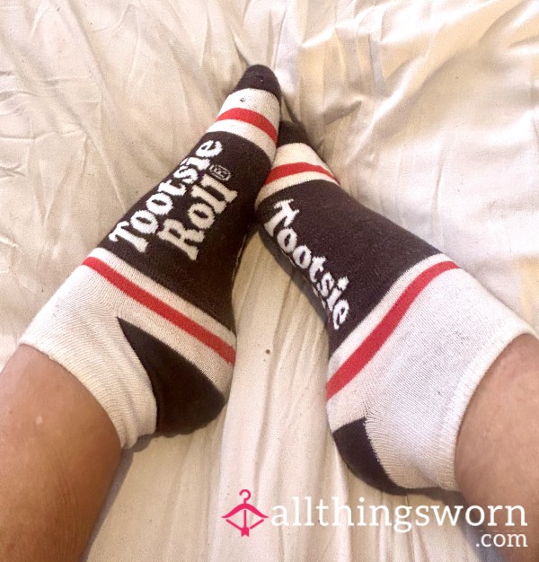 Smelly Tootsie Roll Socks, So Much Fun To Wear And Smell 🤤