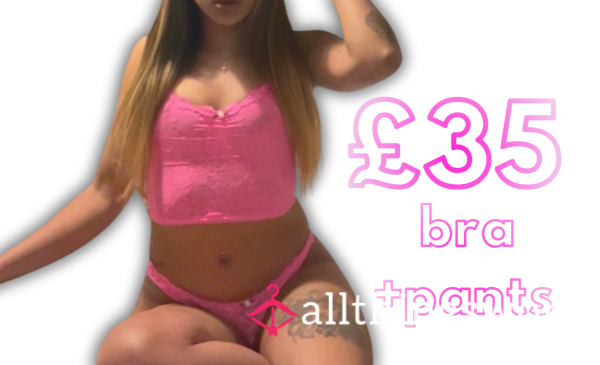 Smelly Used Bra And Panties Set — 24hr Wear |