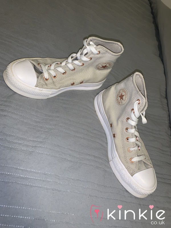 Smelly Very Well Worn Converse For Sale 💦
