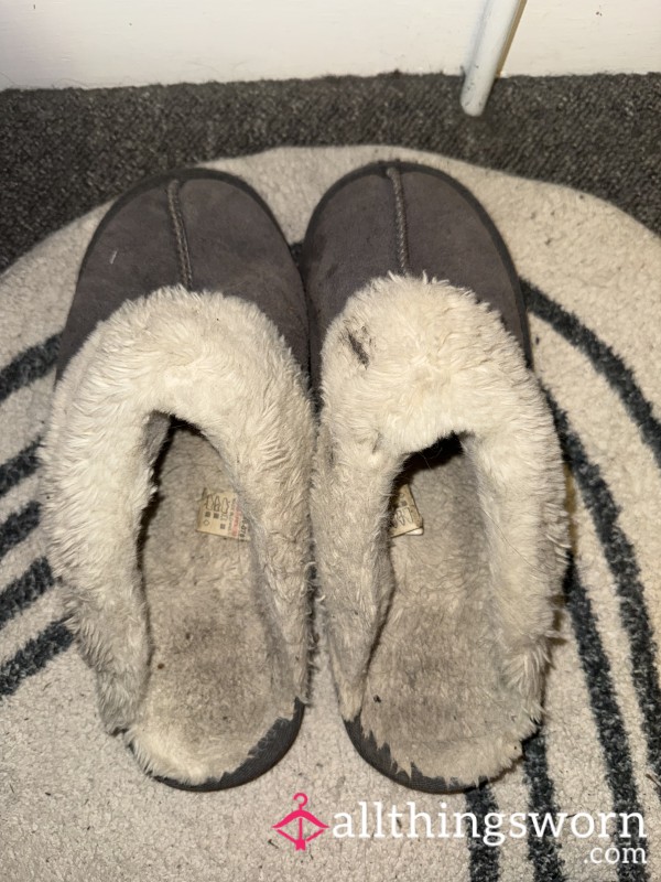 Smelly Very Worn Slippers