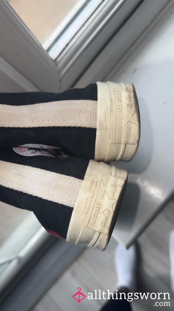 Smelly Well Worn Converse X Comme Des Garçons