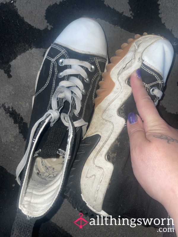 Smelly Well Worn Trainers!