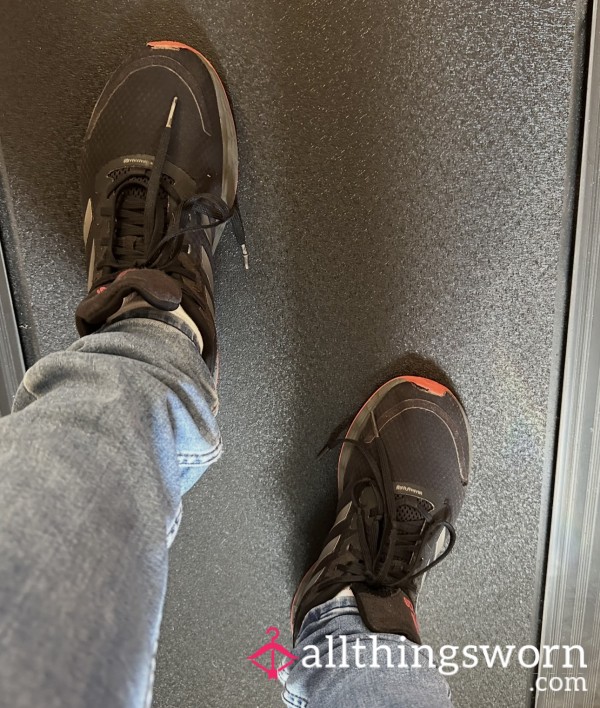 Smelly Well Worn Trainers. Worn Everyday