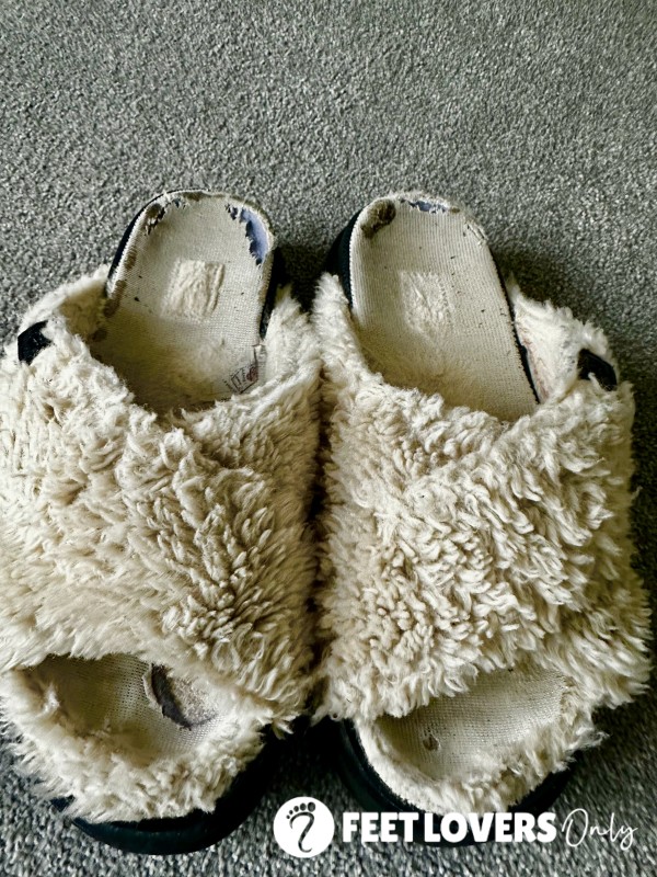 Smelly, Well Worn UGG Slippers