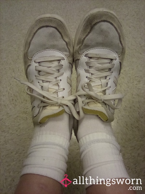Smelly White New Balance Sneakers