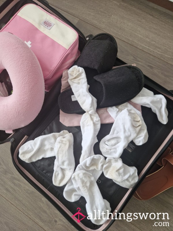 Five Pairs Of Dirty, Smelly, Cotton Ankle Socks, Rome