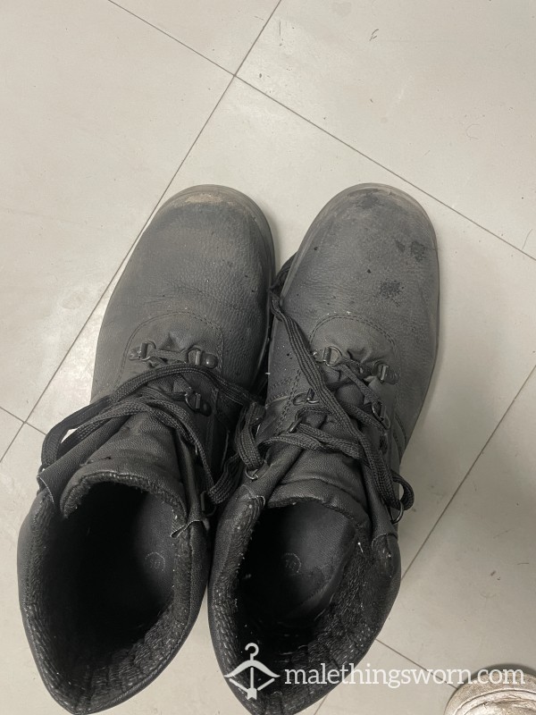 Smelly Work Boots