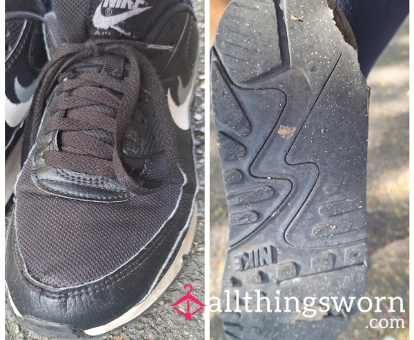 Smelly Worn And Torn Trainers Seeking A Loving Home.