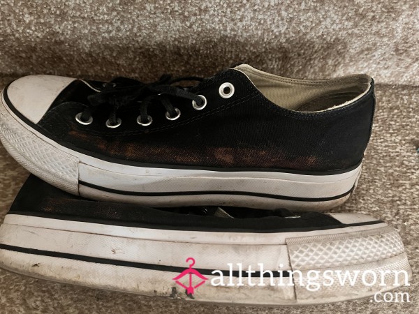 Smelly 🧀 , Worn Converse. Size Uk 7.5