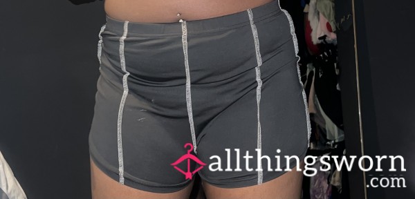 Smelly Worn Gym Shorts – Scented & Soaked 💦