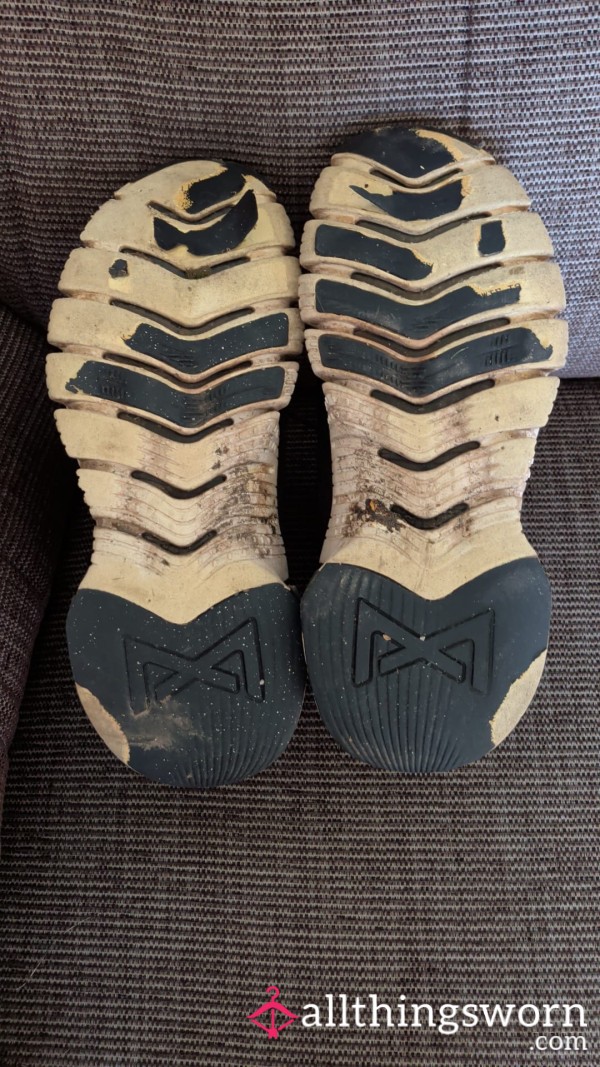 Smelly Worn Gym Trainers