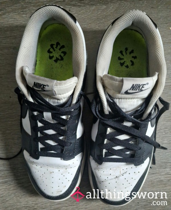 🖤 Smelly Worn Nike Panda Dunks – 18 Months Of Filth 👟⚪