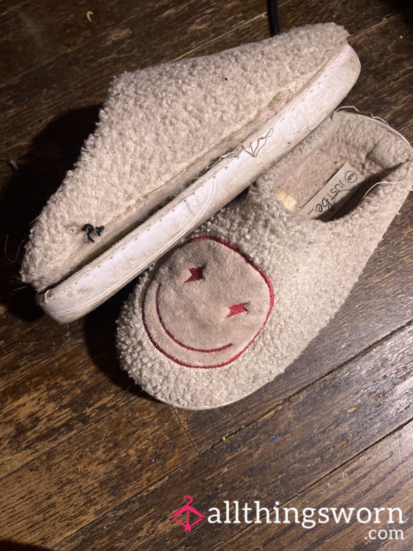 Smiley Face Slippers