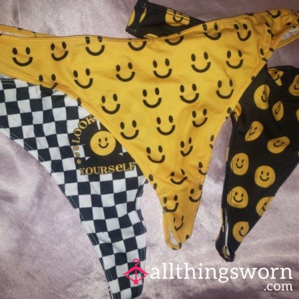 Smiley Thongs