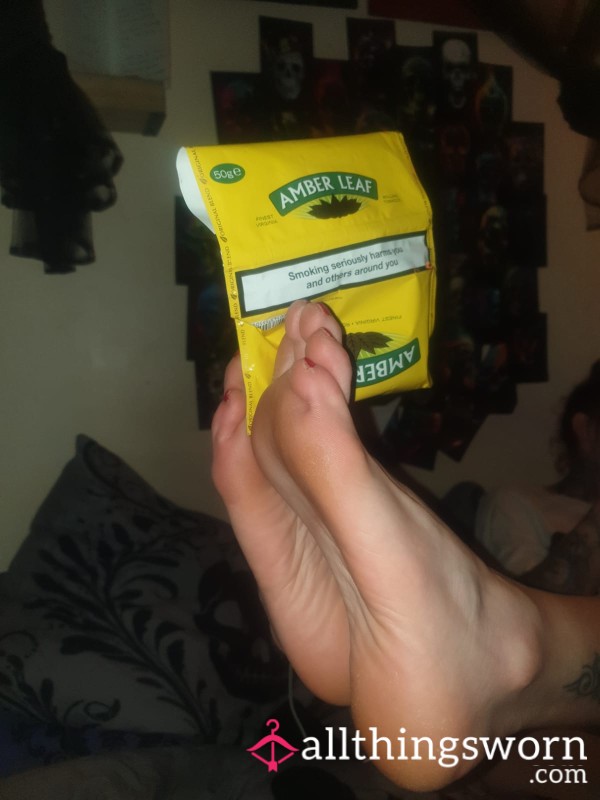 Smoking Feet Fetish
