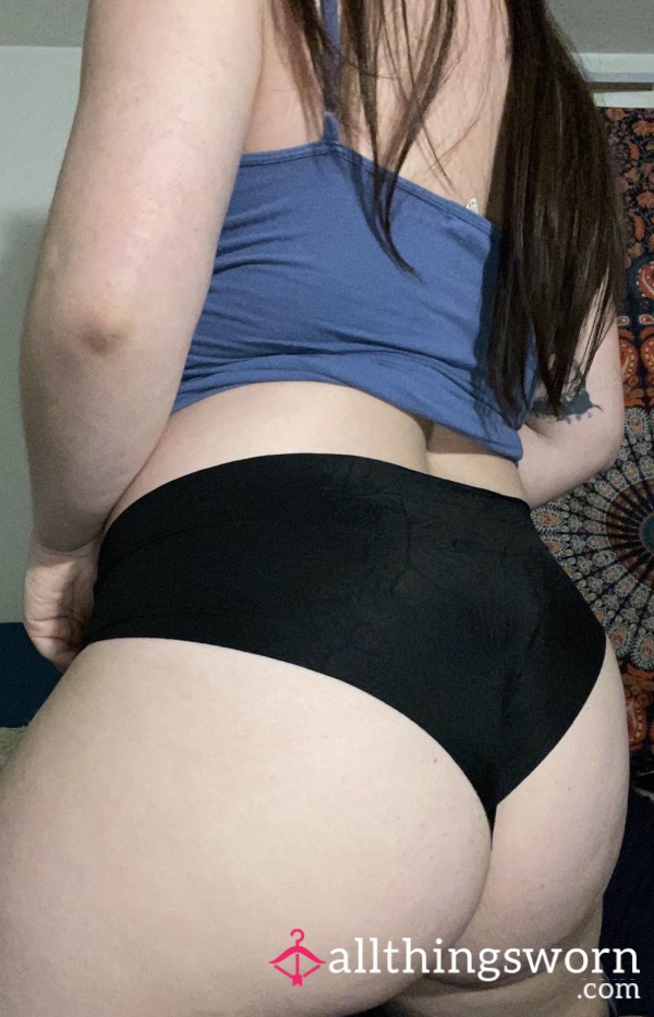 Smooth Black Panties 🖤