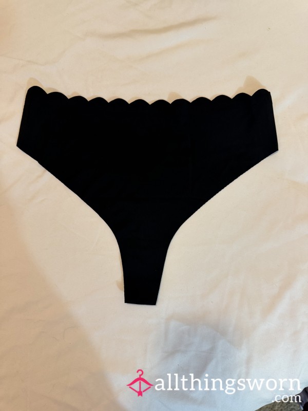 Smooth, Black Thongs 💋🔥