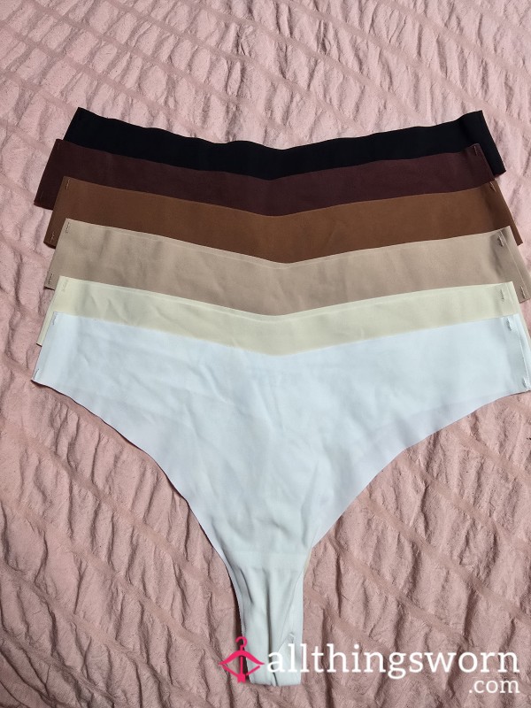 Smoothe And Seamless Thongs