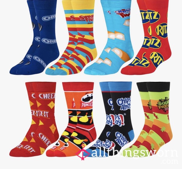 Snack Food Sock Wear