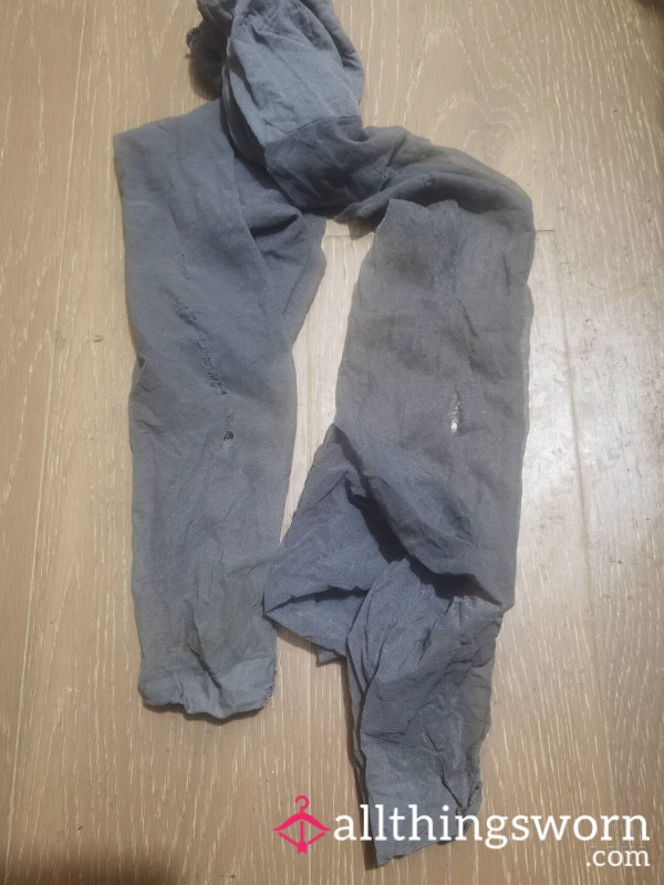 Snagged Commuter Pantyhose - 1-Day Wear