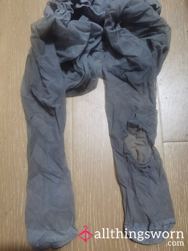 Snagged Commuter Pantyhose - 2-Day Wear