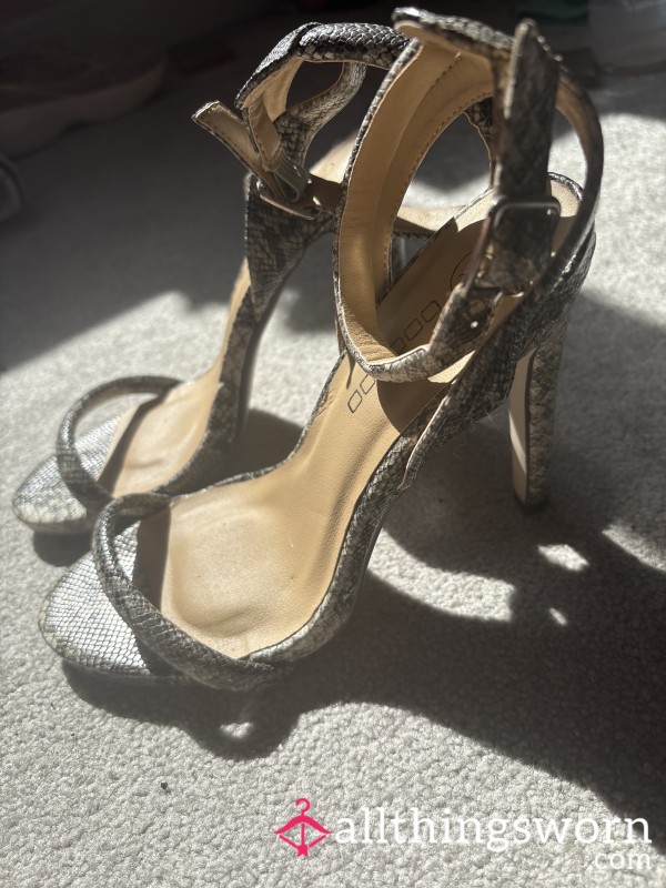 Snakeskin Heels 🐍🐍