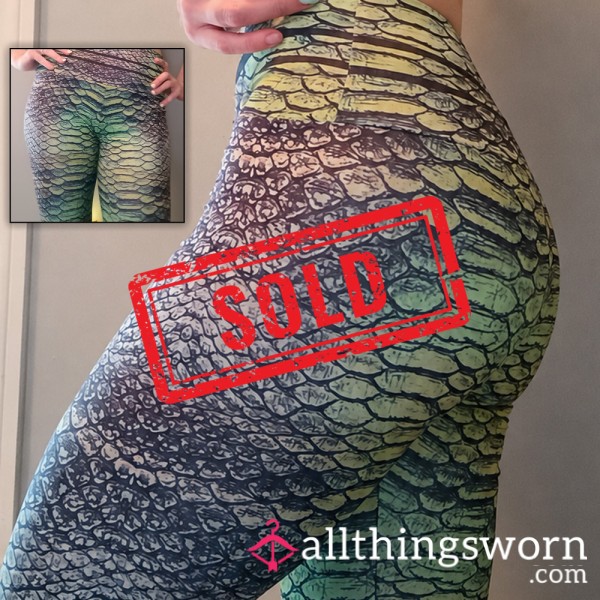 🐍 SNAKESKIN LEGGINGS 🐍