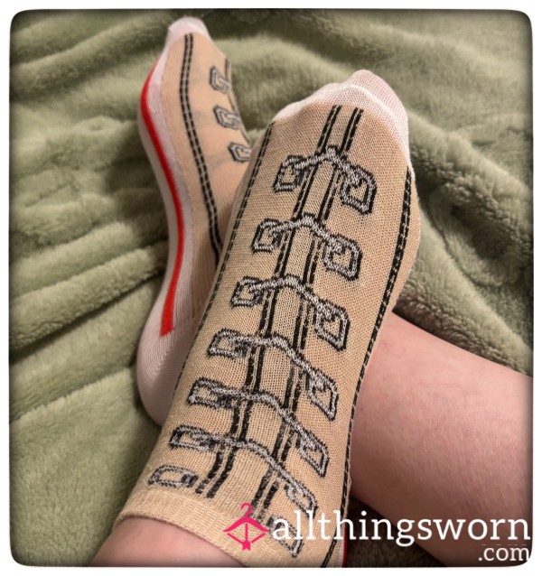 Sneaker Socken Dünn 24 Std.getragen