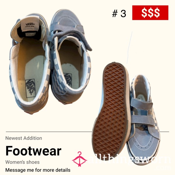 Sneakers Vans Blue And White