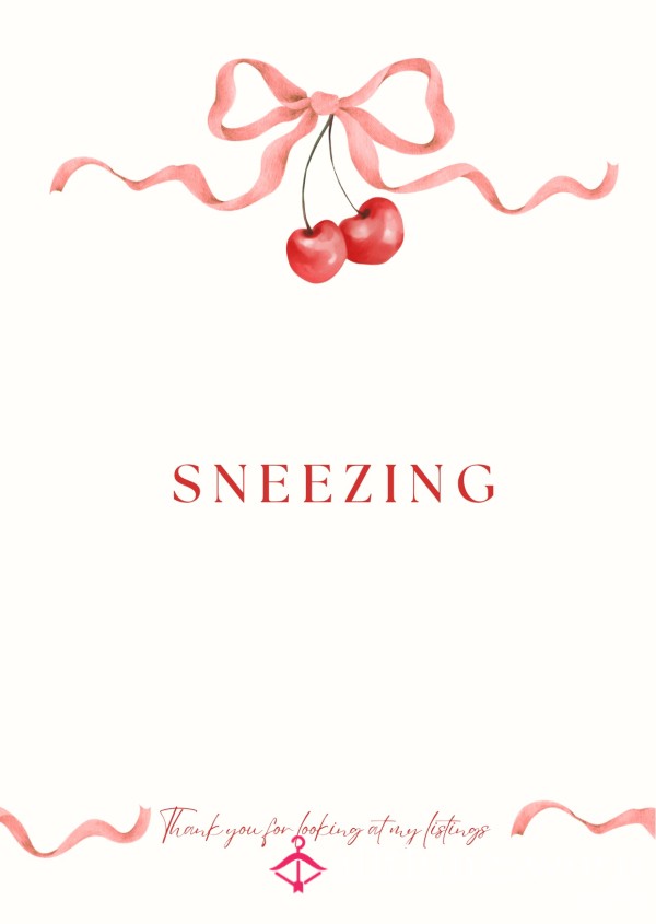 Sneezing